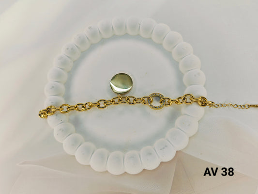Round Stone Bracelet