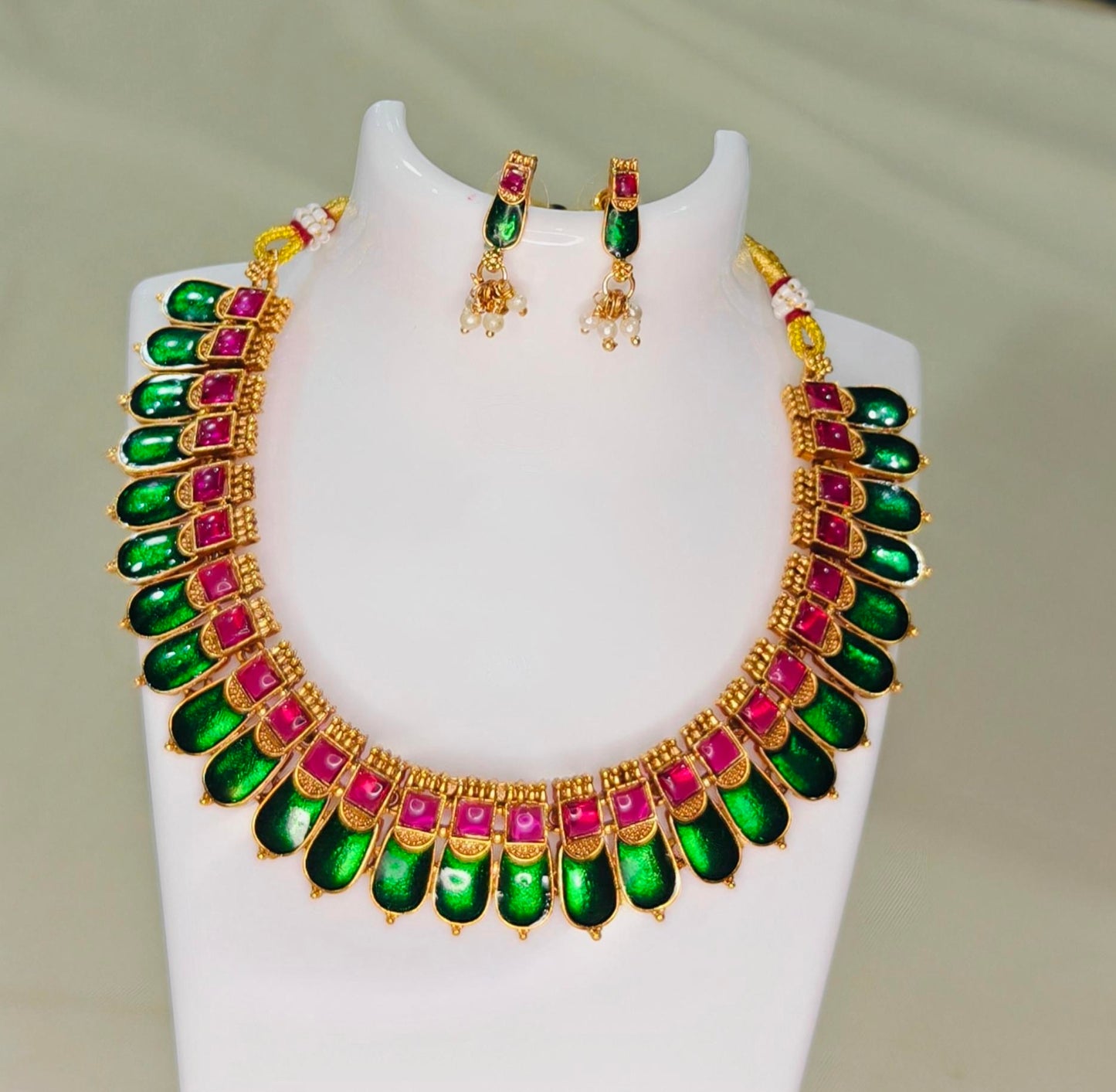 Palakka Necklace Set