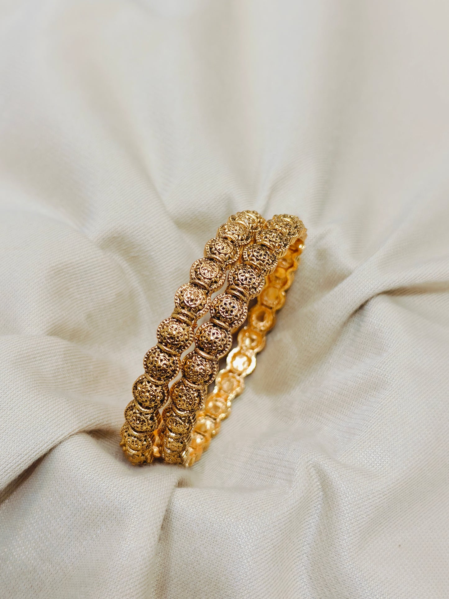 Non Idol Bridal Bangles set of 2