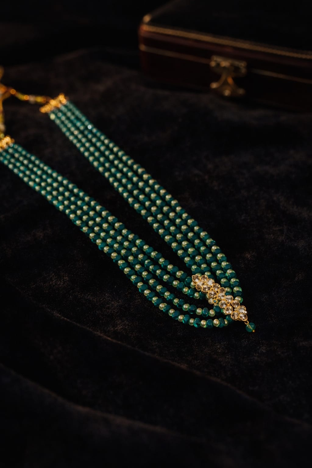 Multi Layered Beads Necklace