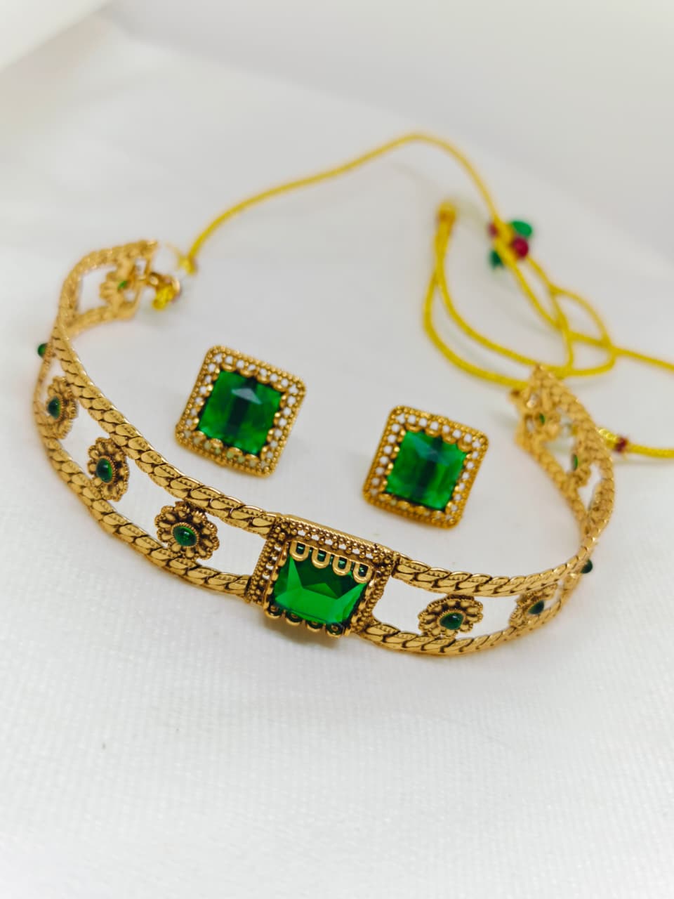 Traditional Floral Onam Choker