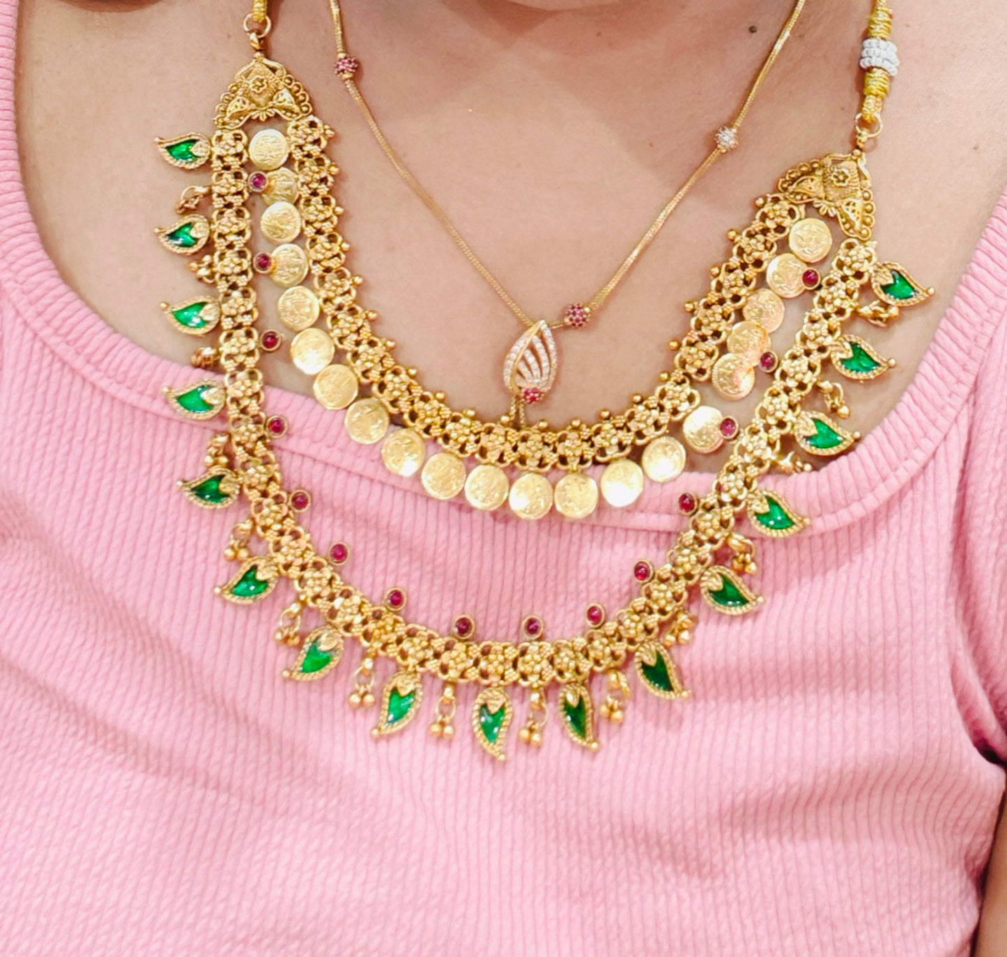 Double Layered Palakka Mala