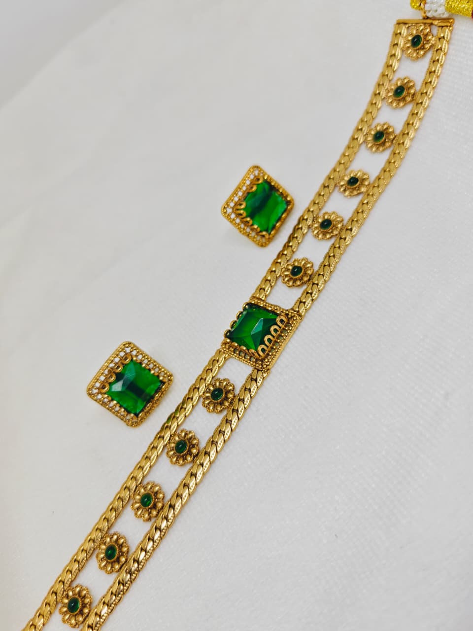 Traditional Floral Onam Choker