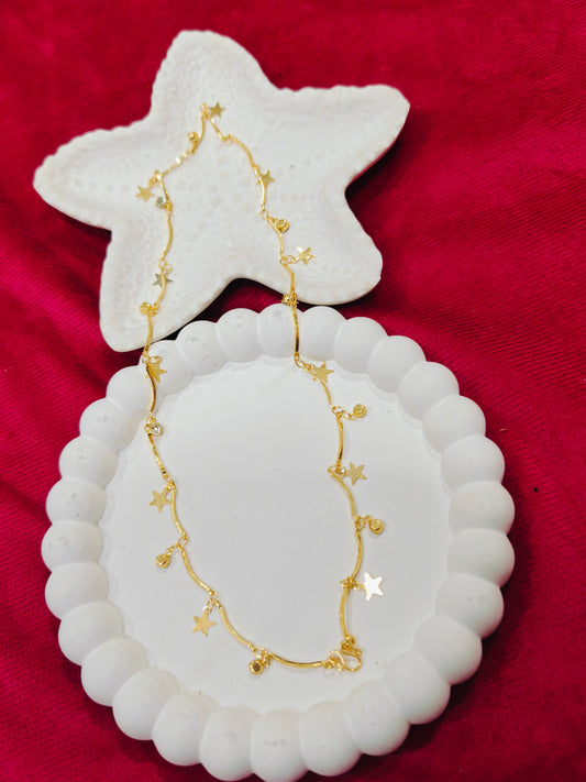 Gold Plated Star Necklace