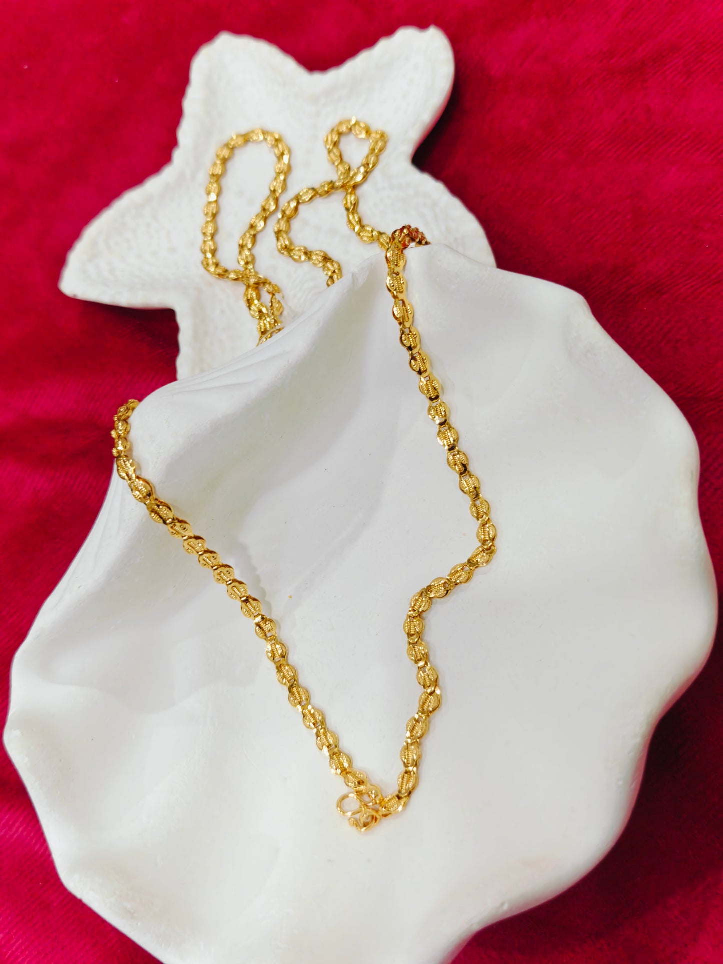 24 inch Gold Plated Chain