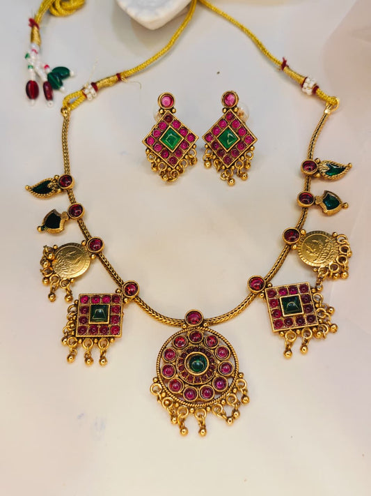 Premium Arya Inspired Necklace Set